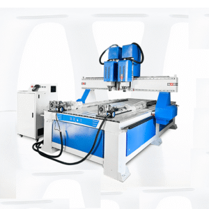 Double Head Double Rotary CNC Machine